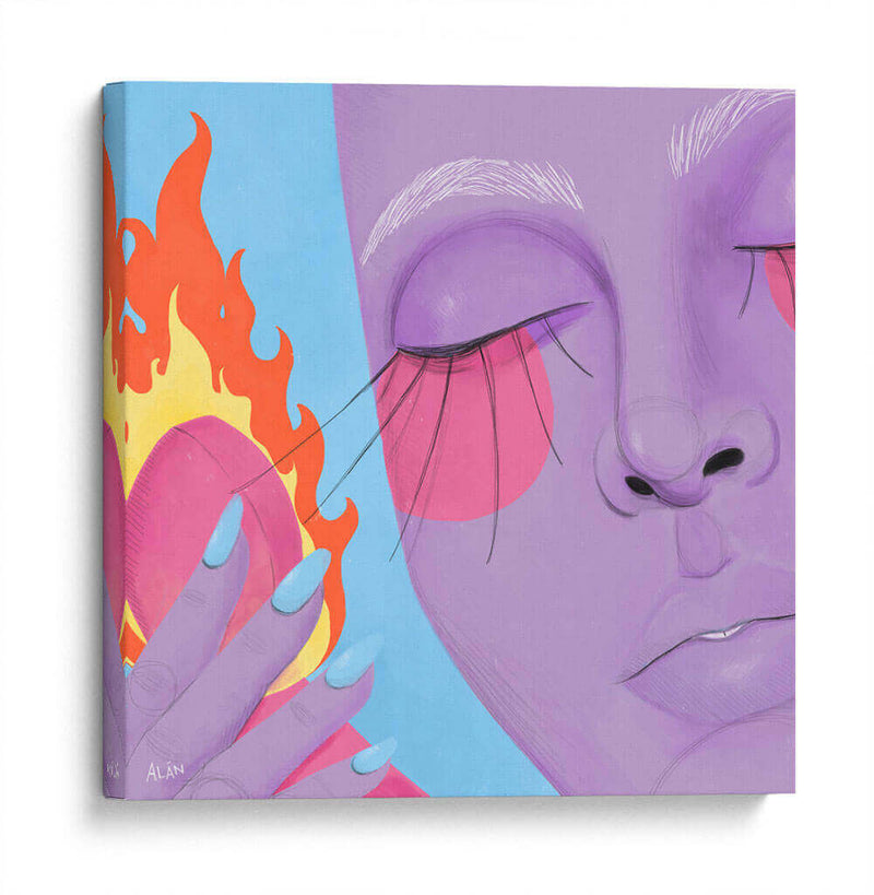 Girl - Alán Ortiz | Cuadro decorativo de Canvas Lab