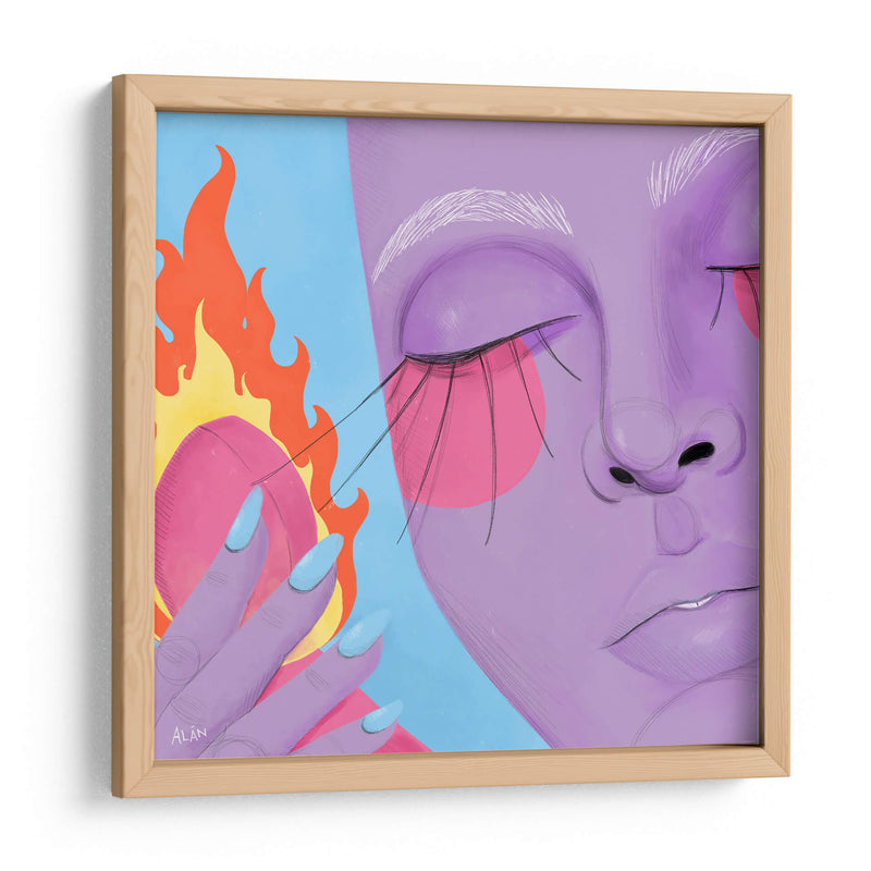 Girl - Alán Ortiz | Cuadro decorativo de Canvas Lab