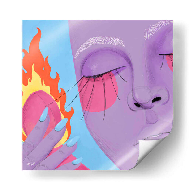 Girl - Alán Ortiz | Cuadro decorativo de Canvas Lab