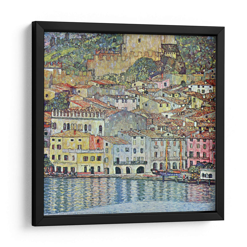 Malcesine en el lago Garda - Gustav Klimt | Cuadro decorativo de Canvas Lab