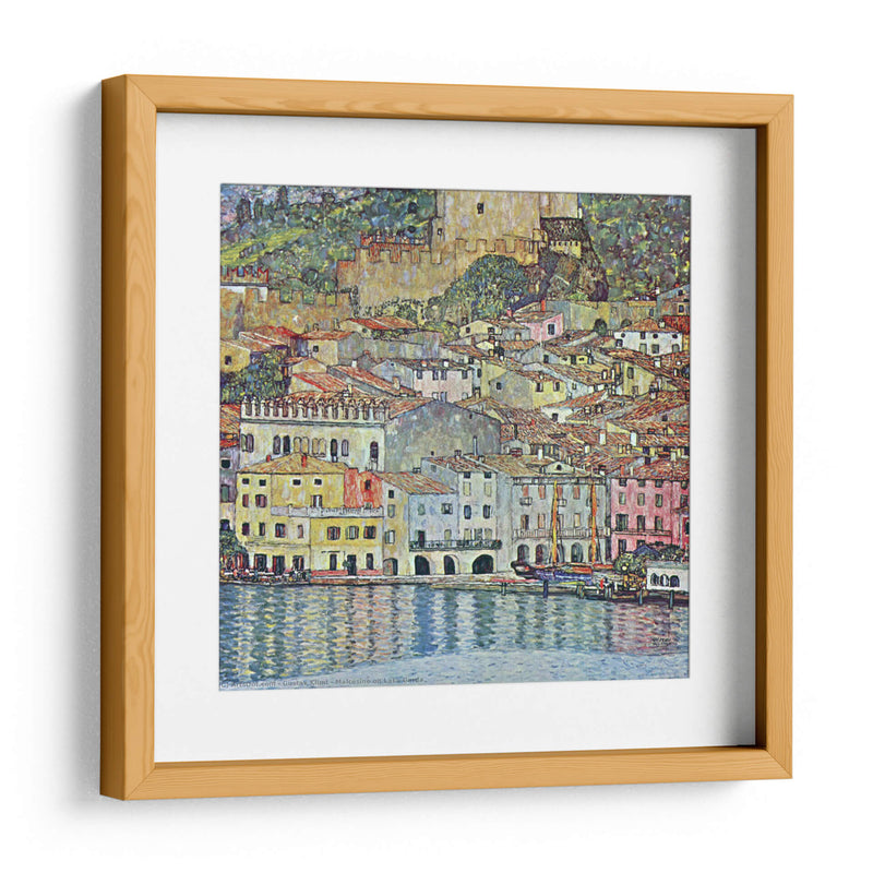 Malcesine en el lago Garda - Gustav Klimt | Cuadro decorativo de Canvas Lab