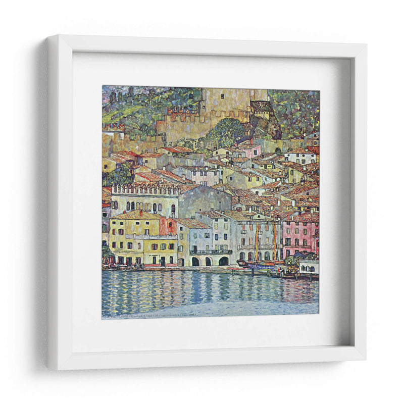 Malcesine en el lago Garda - Gustav Klimt | Cuadro decorativo de Canvas Lab