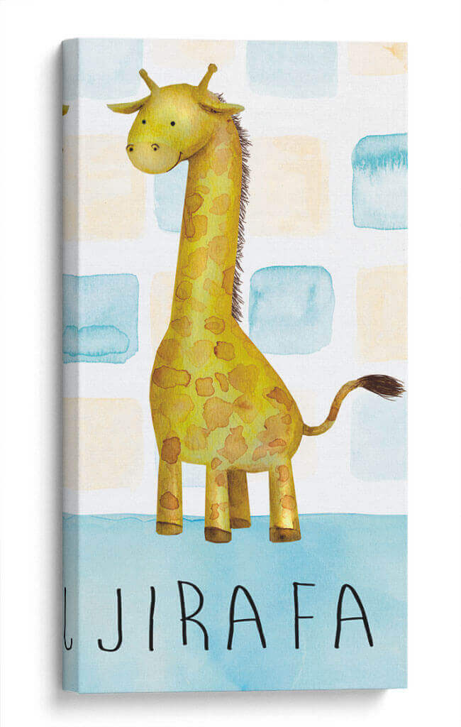 JIRAFA - Marce Islas | Cuadro decorativo de Canvas Lab