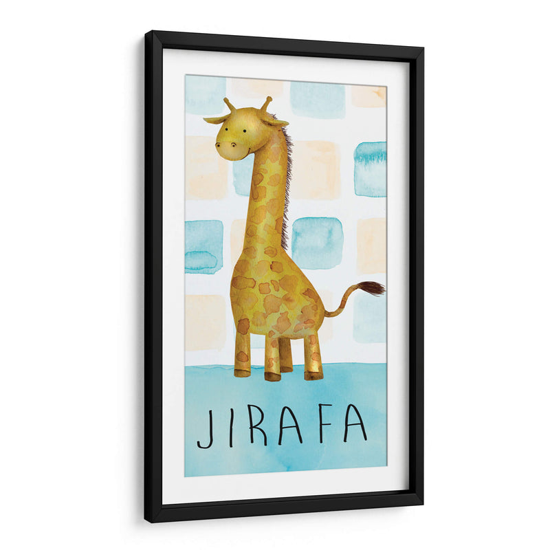 JIRAFA - Marce Islas | Cuadro decorativo de Canvas Lab