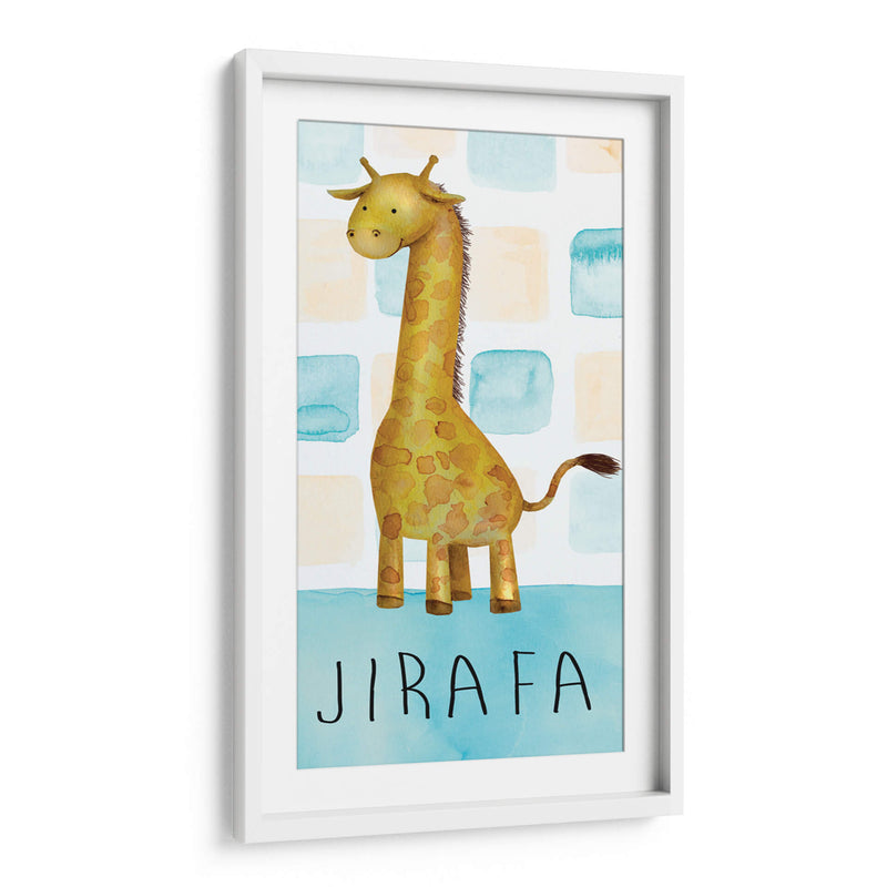 JIRAFA - Marce Islas | Cuadro decorativo de Canvas Lab