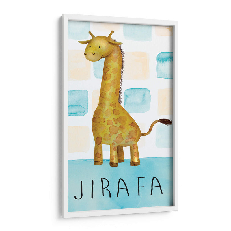 JIRAFA - Marce Islas | Cuadro decorativo de Canvas Lab
