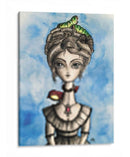 MUJER CON PÁJARO - Marce Islas | Cuadro decorativo de Canvas Lab