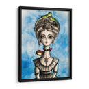 MUJER CON PÁJARO - Marce Islas | Cuadro decorativo de Canvas Lab