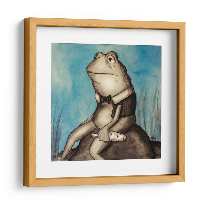 RANA HERIDA - Marce Islas | Cuadro decorativo de Canvas Lab