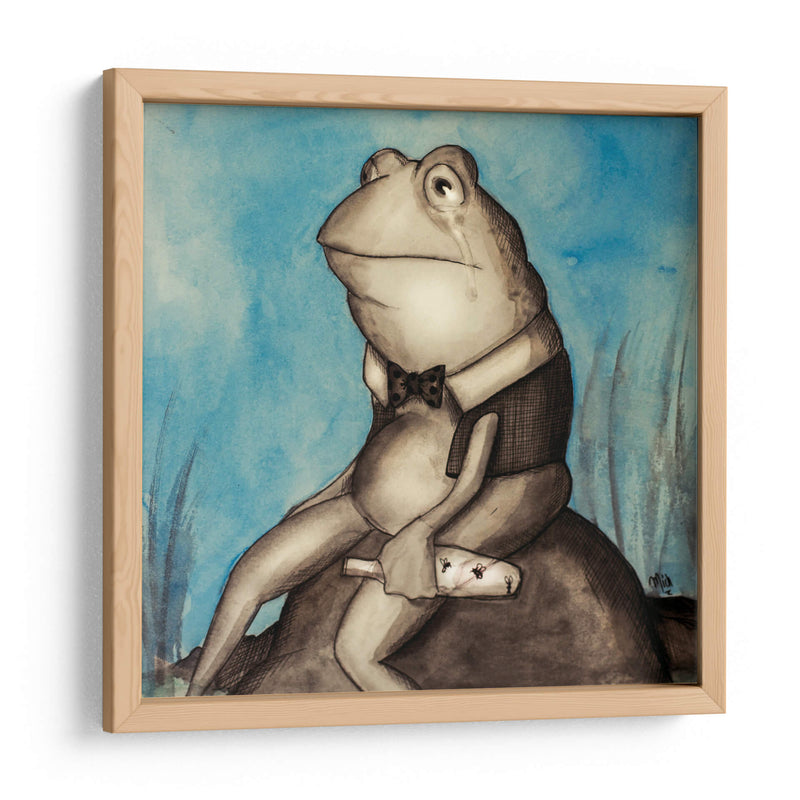 RANA HERIDA - Marce Islas | Cuadro decorativo de Canvas Lab