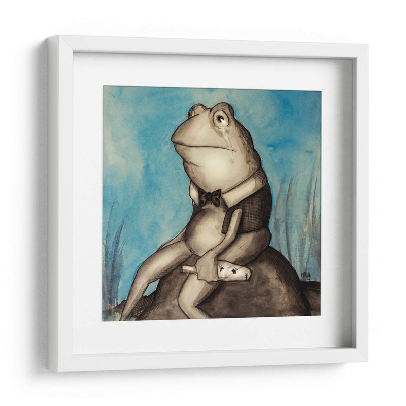 RANA HERIDA - Marce Islas | Cuadro decorativo de Canvas Lab