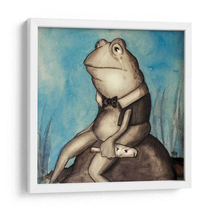 RANA HERIDA - Marce Islas | Cuadro decorativo de Canvas Lab