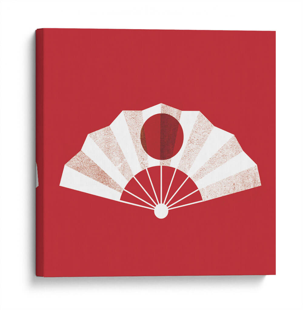 Abanico japonés | Cuadro decorativo de Canvas Lab