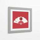 Abanico japonés | Cuadro decorativo de Canvas Lab