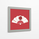 Abanico japonés | Cuadro decorativo de Canvas Lab