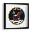 Insignia de Apollo 11 | Cuadro decorativo de Canvas Lab