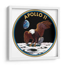 Insignia de Apollo 11 | Cuadro decorativo de Canvas Lab