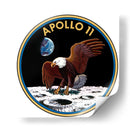 Insignia de Apollo 11 | Cuadro decorativo de Canvas Lab