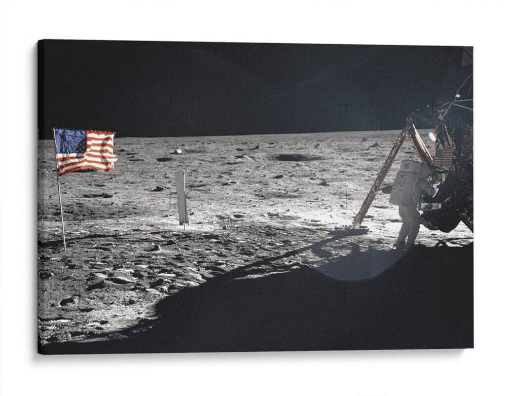 En la luna | Cuadro decorativo de Canvas Lab