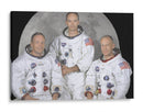 Neil Armstrong, Michael Collings y Buzz Aldrin | Cuadro decorativo de Canvas Lab