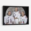 Neil Armstrong, Michael Collings y Buzz Aldrin | Cuadro decorativo de Canvas Lab