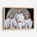 Neil Armstrong, Michael Collings y Buzz Aldrin | Cuadro decorativo de Canvas Lab