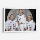 Neil Armstrong, Michael Collings y Buzz Aldrin | Cuadro decorativo de Canvas Lab