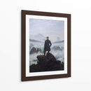 El caminante sobre el mar de nubes - Caspar David Friedrich | Cuadro decorativo de Canvas Lab