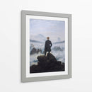El caminante sobre el mar de nubes - Caspar David Friedrich | Cuadro decorativo de Canvas Lab