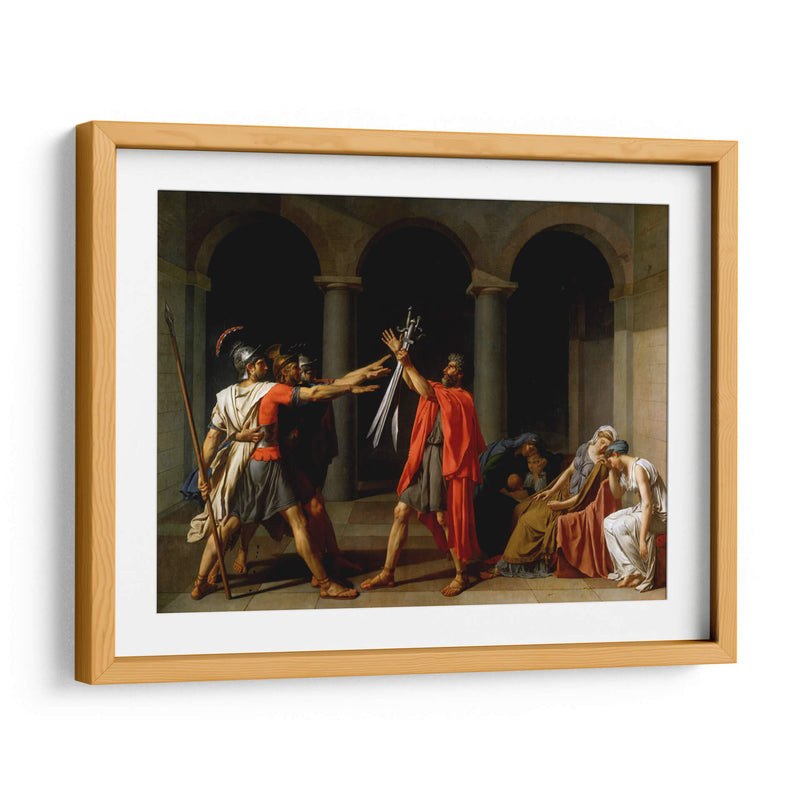 Juramento de los Horacios - Jacques-Louis David | Cuadro decorativo de Canvas Lab