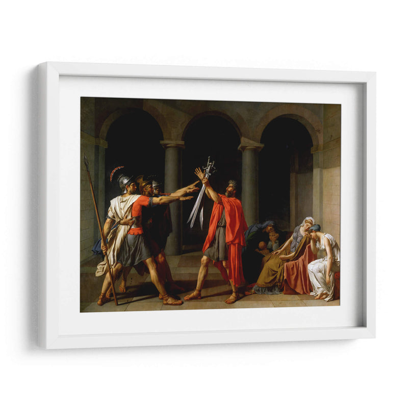 Juramento de los Horacios - Jacques-Louis David | Cuadro decorativo de Canvas Lab