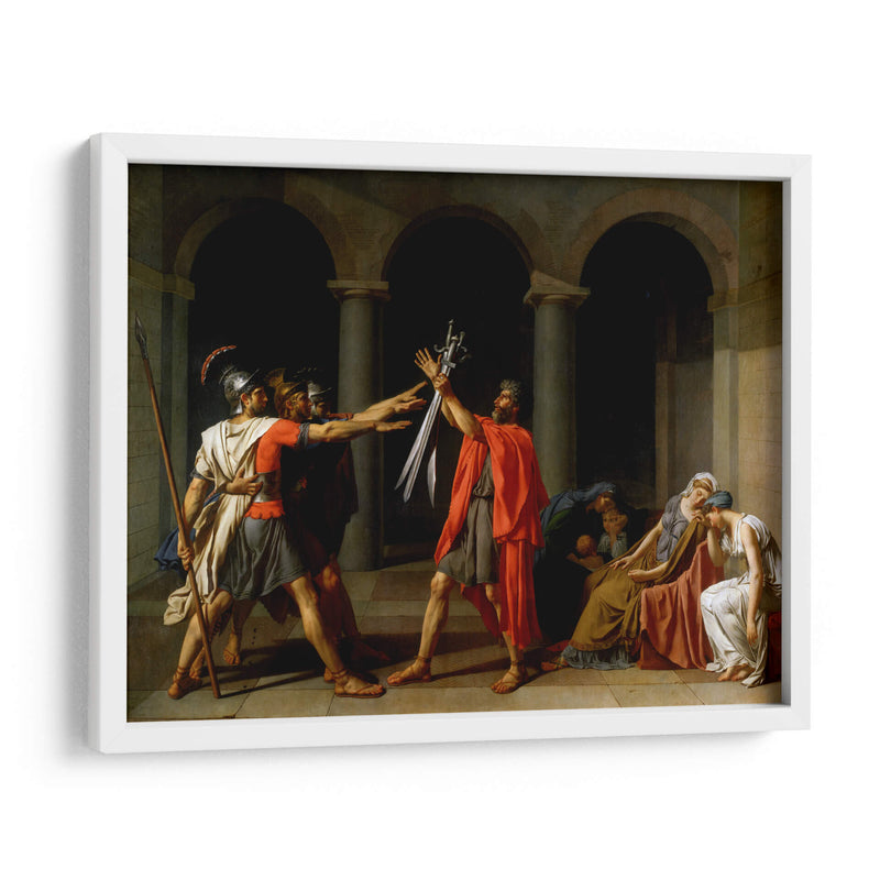 Juramento de los Horacios - Jacques-Louis David | Cuadro decorativo de Canvas Lab