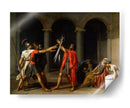 Juramento de los Horacios - Jacques-Louis David | Cuadro decorativo de Canvas Lab
