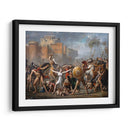 La intervención de las mujeres sabinas - Jacques-Louis David | Cuadro decorativo de Canvas Lab
