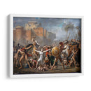 La intervención de las mujeres sabinas - Jacques-Louis David | Cuadro decorativo de Canvas Lab