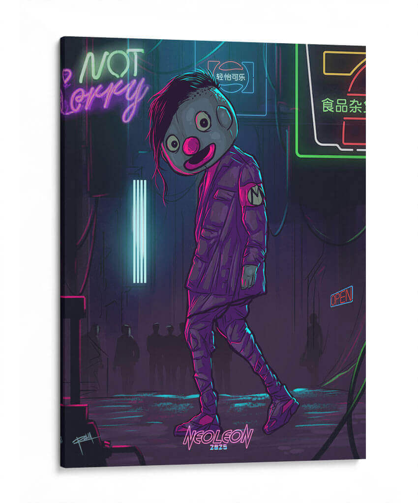 Miguelito - Gerardo Rodela - Neoleón | Cuadro decorativo de Canvas Lab
