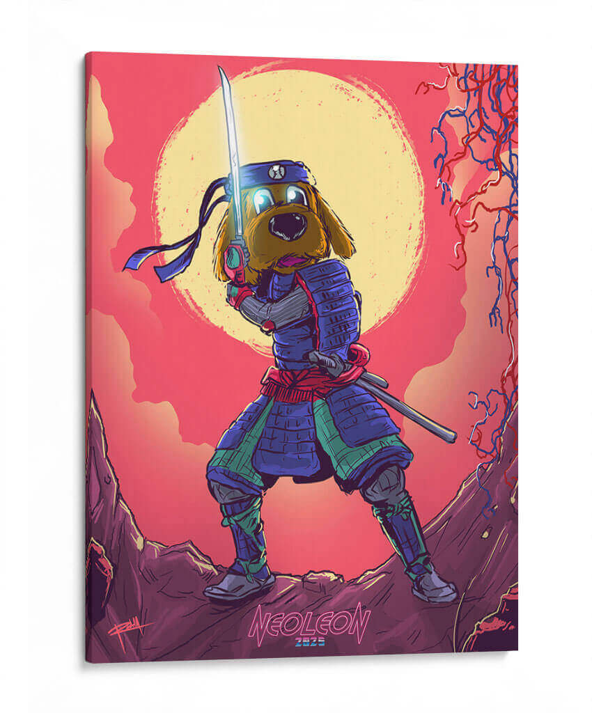 Perro Sultán - Gerardo Rodela - Neoleón | Cuadro decorativo de Canvas Lab