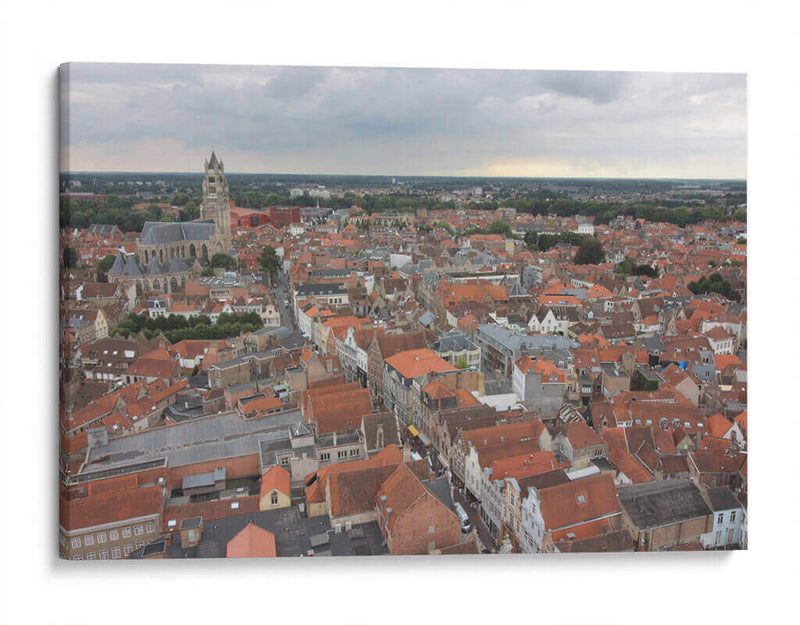 Brujas, Bélgica por la tarde - Luis Rodrigo Magaña Andrade | Cuadro decorativo de Canvas Lab