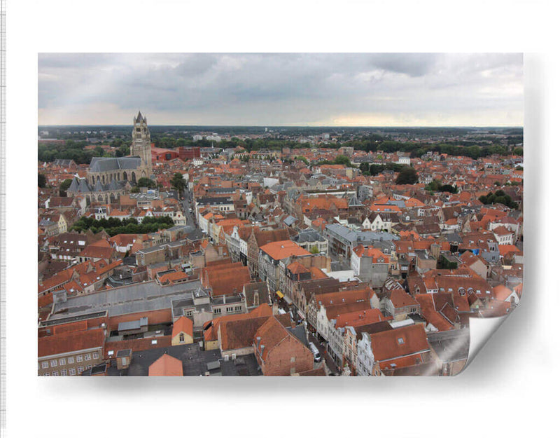 Brujas, Bélgica por la tarde - Luis Rodrigo Magaña Andrade | Cuadro decorativo de Canvas Lab