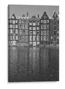 Casas de Ámsterdam - Luis Rodrigo Magaña Andrade | Cuadro decorativo de Canvas Lab