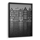 Casas de Ámsterdam - Luis Rodrigo Magaña Andrade | Cuadro decorativo de Canvas Lab