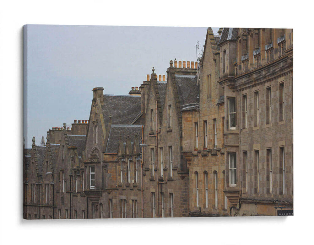 Casas en Edimburgo, Escocia - Luis Rodrigo Magaña Andrade | Cuadro decorativo de Canvas Lab