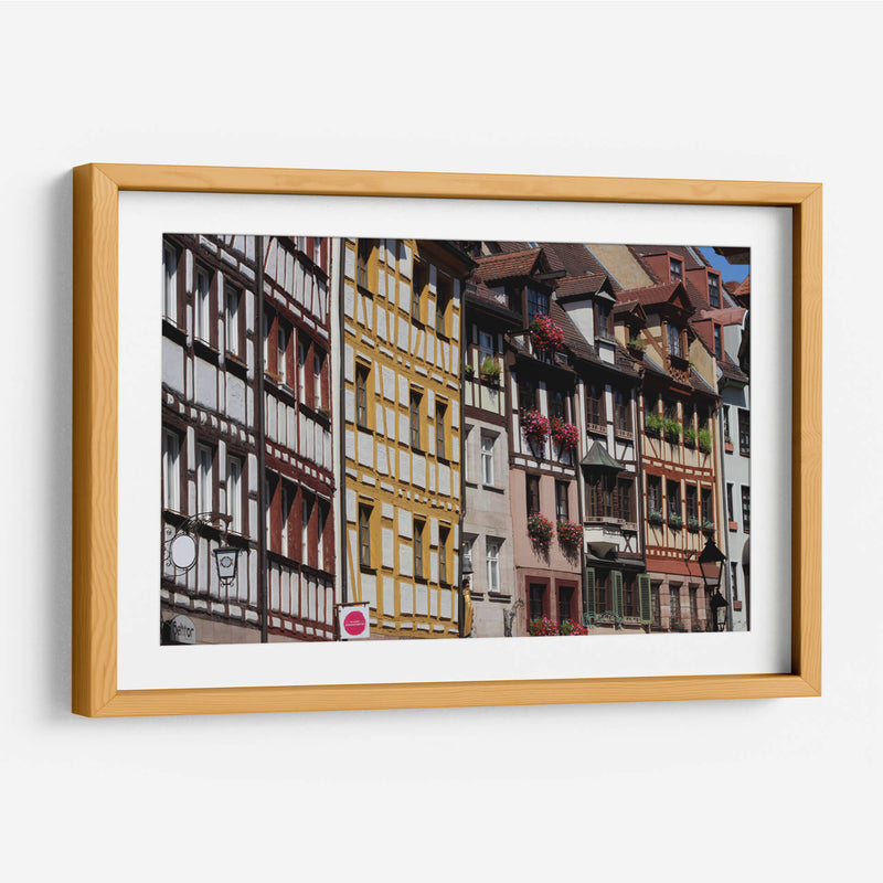 Colorido de Nuremberg, Alemania - Luis Rodrigo Magaña Andrade | Cuadro decorativo de Canvas Lab