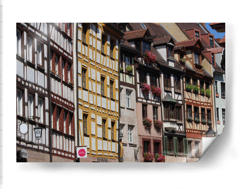 Colorido de Nuremberg, Alemania - Luis Rodrigo Magaña Andrade | Cuadro decorativo de Canvas Lab