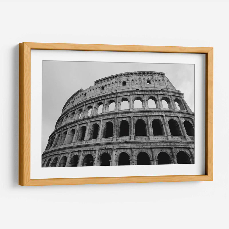 El Coliseo romano - Luis Rodrigo Magaña Andrade | Cuadro decorativo de Canvas Lab