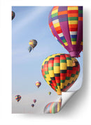 Globos aerostáticos en festival - Luis Rodrigo Magaña Andrade | Cuadro decorativo de Canvas Lab