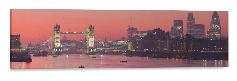 El Támesis a su paso por Londres | Cuadro decorativo de Canvas Lab