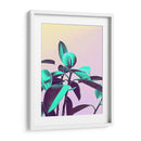 Hojas Verdes Iridiscentes - Alemi | Cuadro decorativo de Canvas Lab