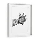 Jirafa en Blanco y Negro - Alemi | Cuadro decorativo de Canvas Lab