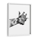 Jirafa en Blanco y Negro - Alemi | Cuadro decorativo de Canvas Lab